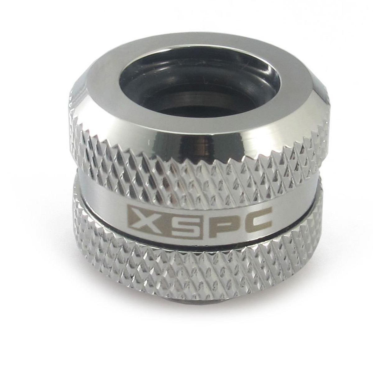 XSPC - XSPC G1/4" to 14mm Rigid Tubing Triple Seal Fitting - (Chrome)