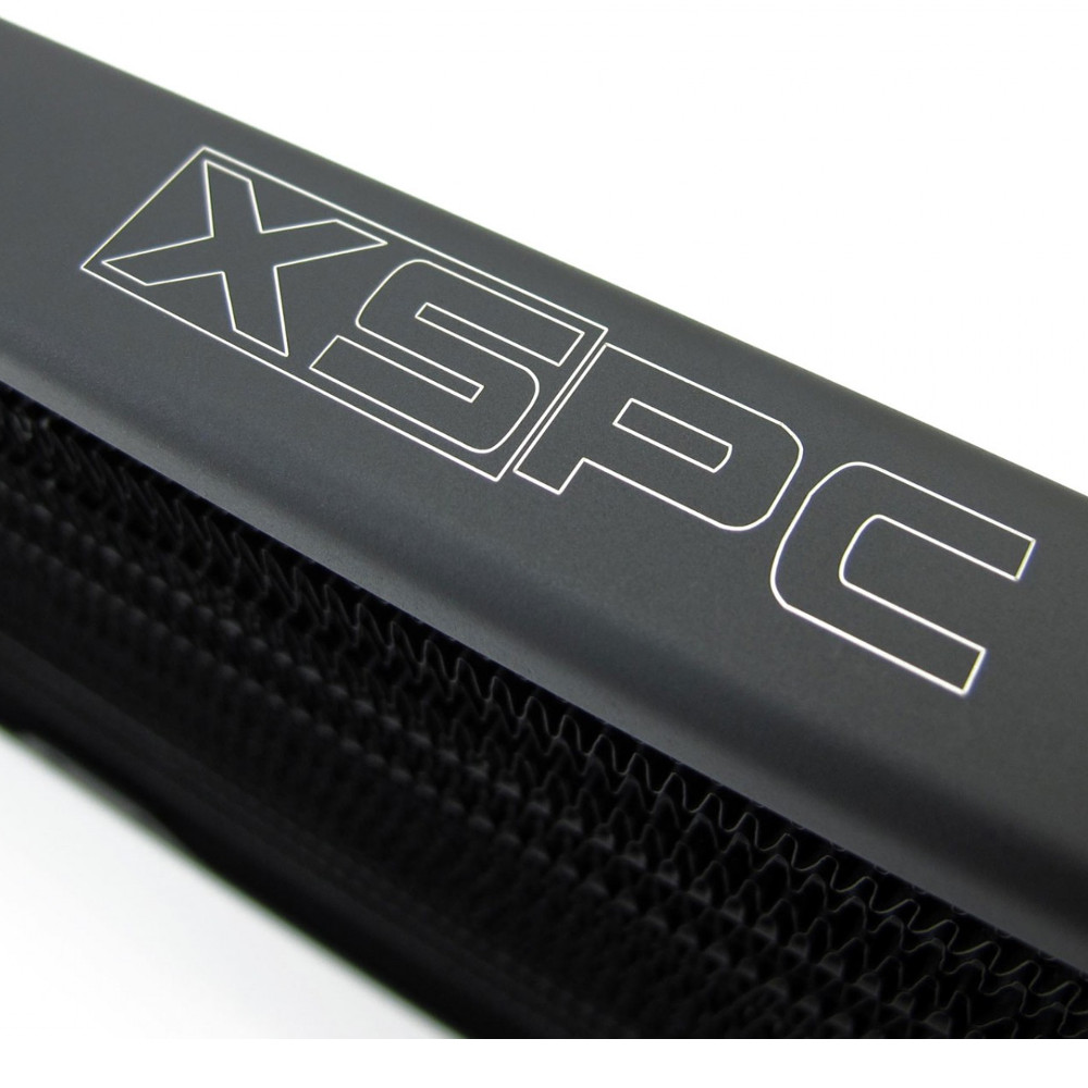 XSPC - XSPC TX240 Ultra Thin Copper Dual Black Radiator - 240mm