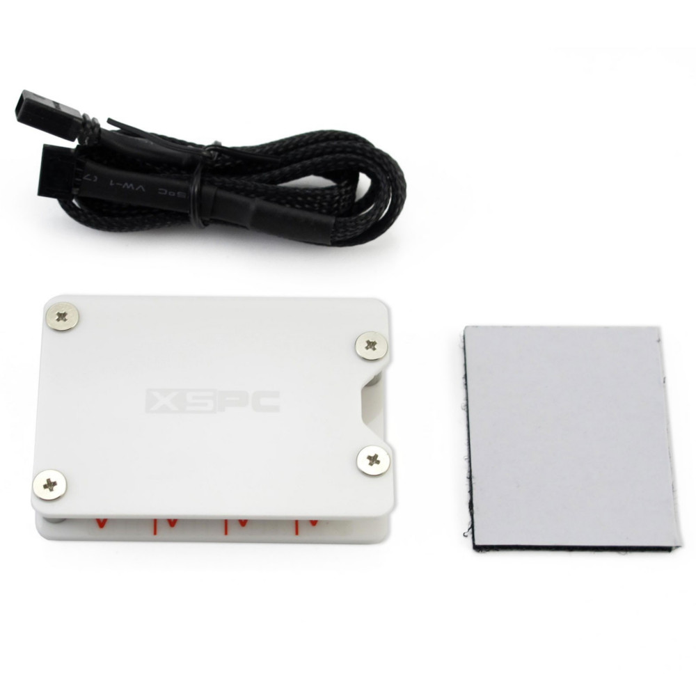 XSPC 8 Way 3 pin 5V Addressable RGB Splitter HUB - White
