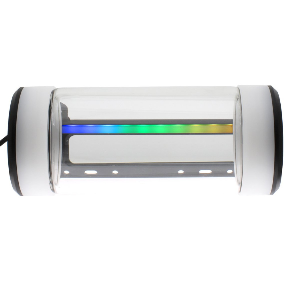 XSPC - XSPC Photon 170 ARGB Glass Tube Reservoir V3 - White