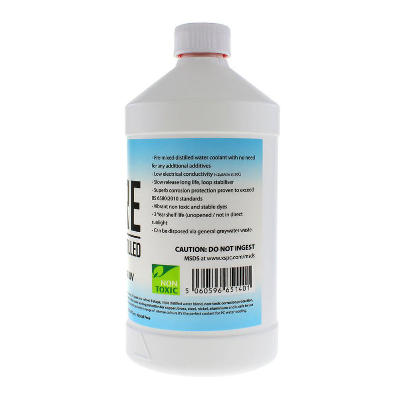 XSPC - XSPC PURE Premix Distilled Coolant 1 Litre - Clear UV