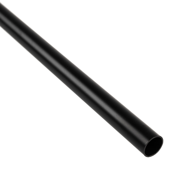 Bitspower - Bitspower None Chamfer Brass Hard Tubing 12mm OD, 500mm - carbon black