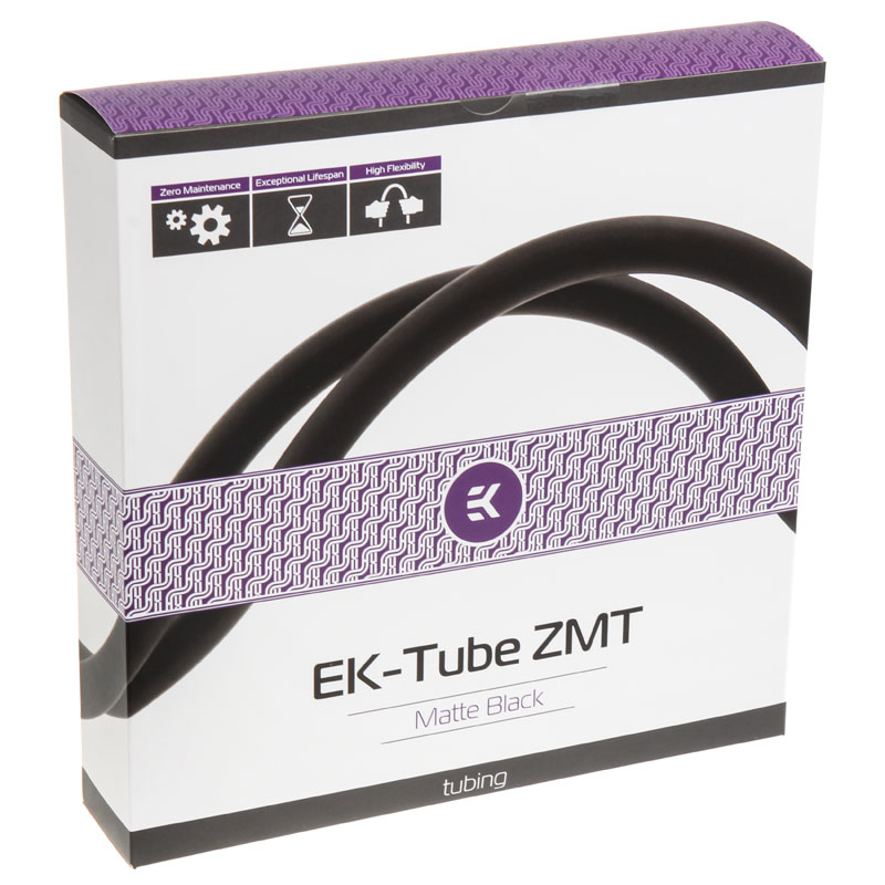 EK Water Blocks - EK Water Blocks EK-Tube ZMT Matte Black 16/11mm - 3m