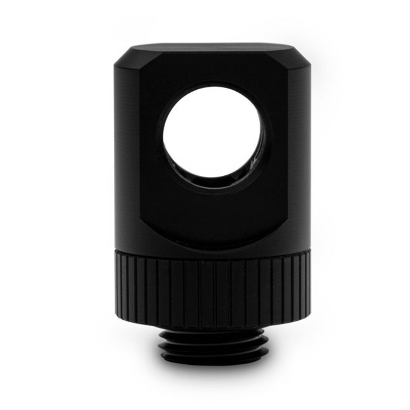 EK Water Blocks - EK Water Blocks EK-Quantum Torque Angled T-Adapter Fitting - Black