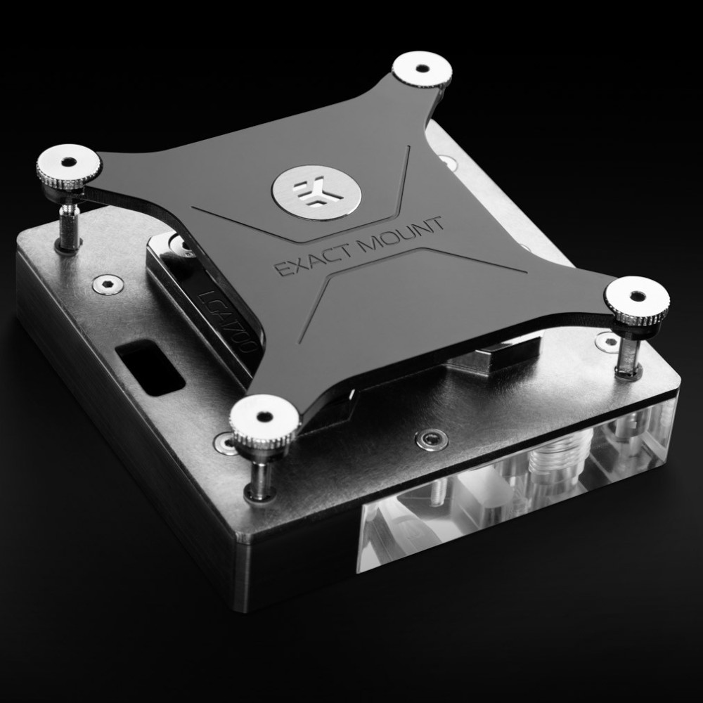 EK Water Blocks - EK Water Blocks EK-Quantum Velocity² D-RGB CPU Water Block For Intel 1200 - Nickel + Plexi