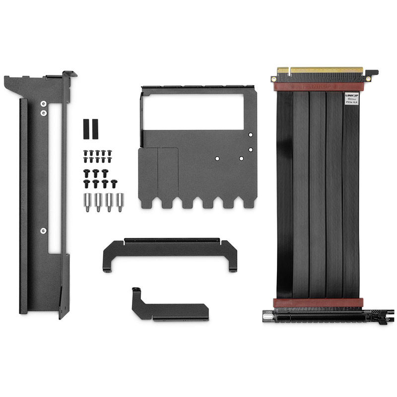 EK Water Blocks - EK Water Blocks EK-Loop Vertical GPU Holder EVO - Gen4 Riser