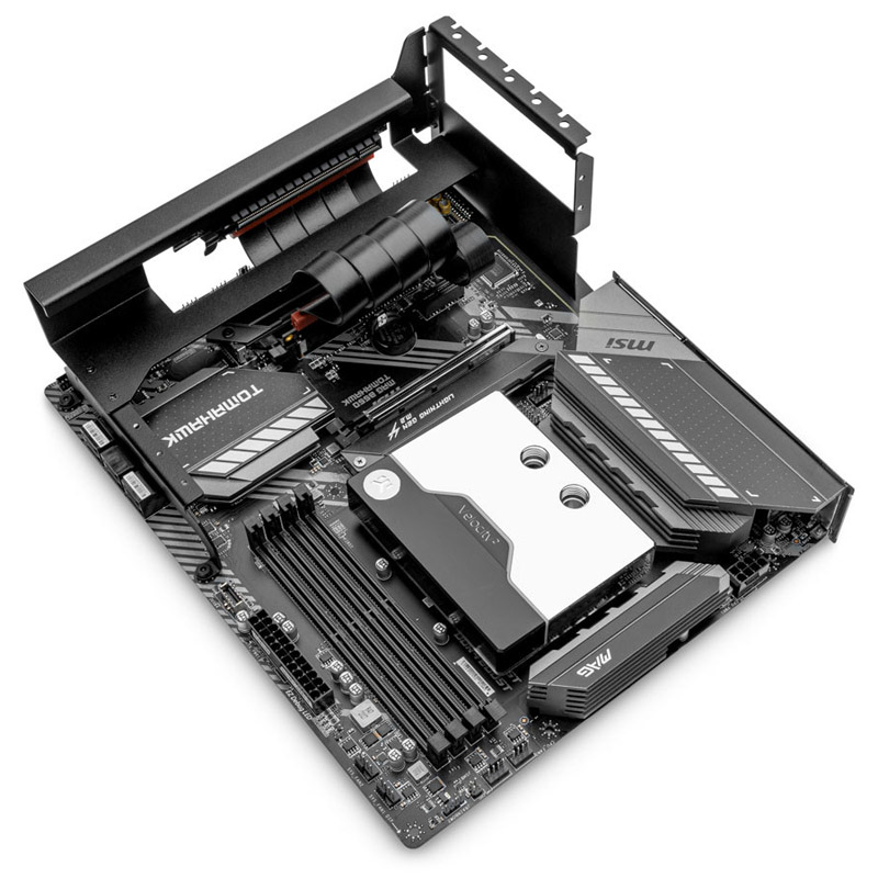 EK Water Blocks - EK Water Blocks EK-Loop Vertical GPU Holder EVO - Gen4 Riser