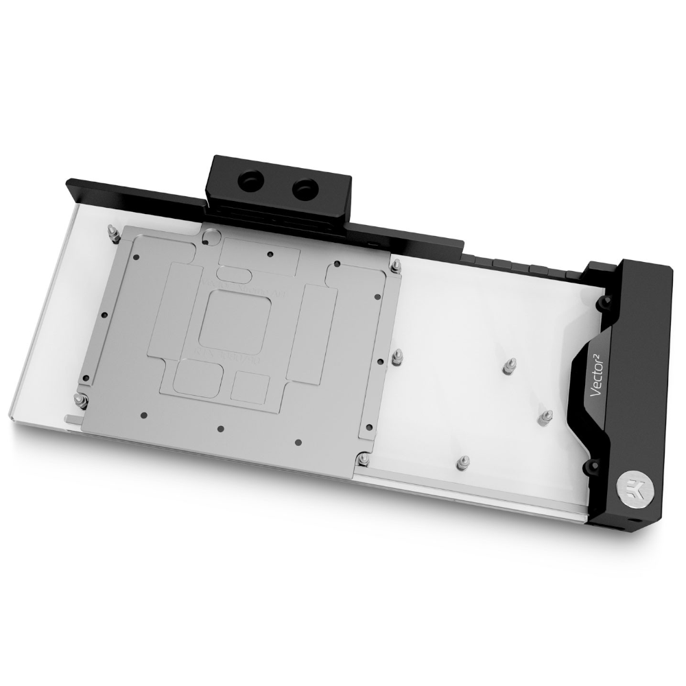 EK Water Blocks - EK Water Blocks EK-Quantum Vector² Xtreme RTX 3080/90 D-RGB Active Backplate - Nickel + Plexi