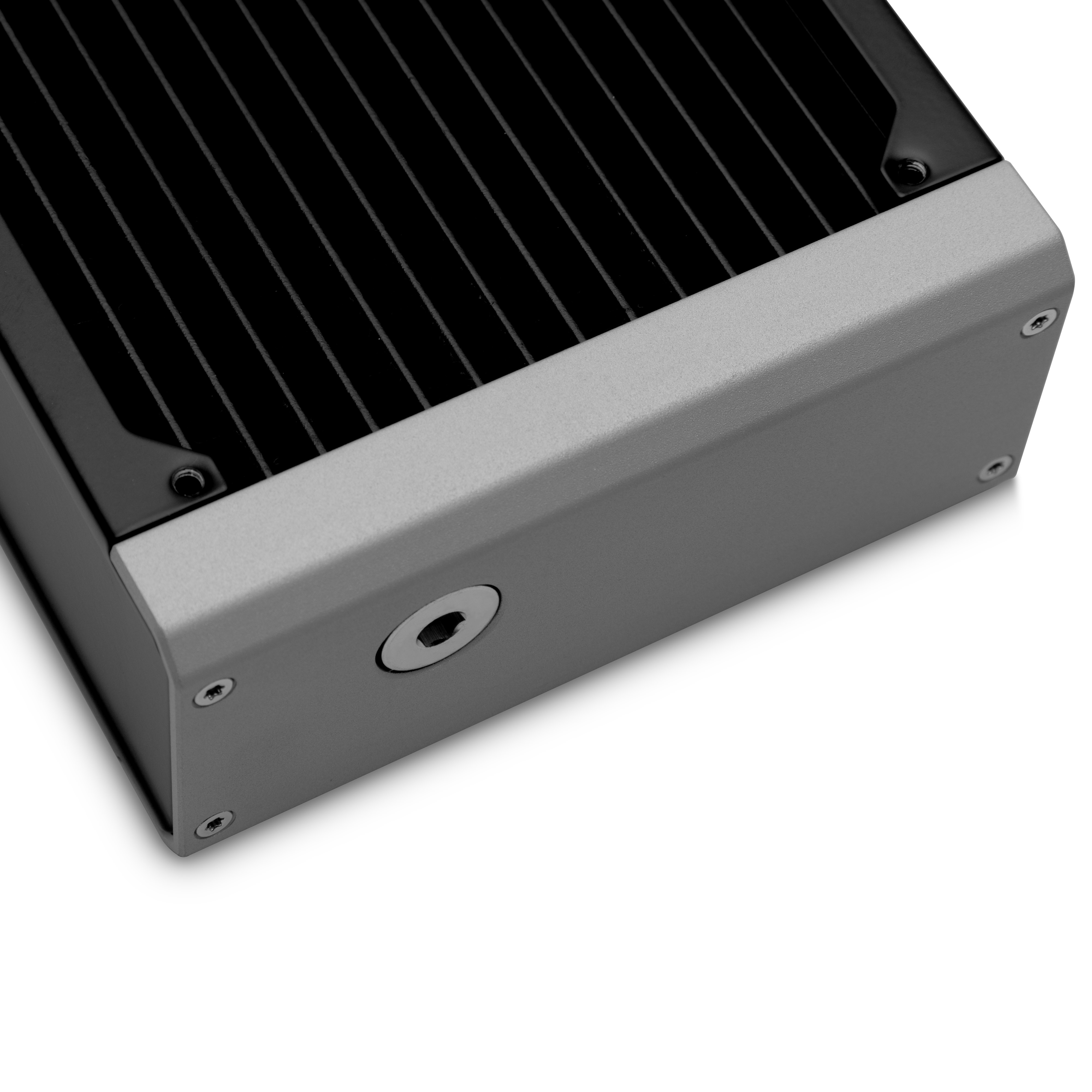 EK Water Blocks - EK Water Blocks EK-Quantum Surface X280M Dual Fan Radiator - Black - 280mm