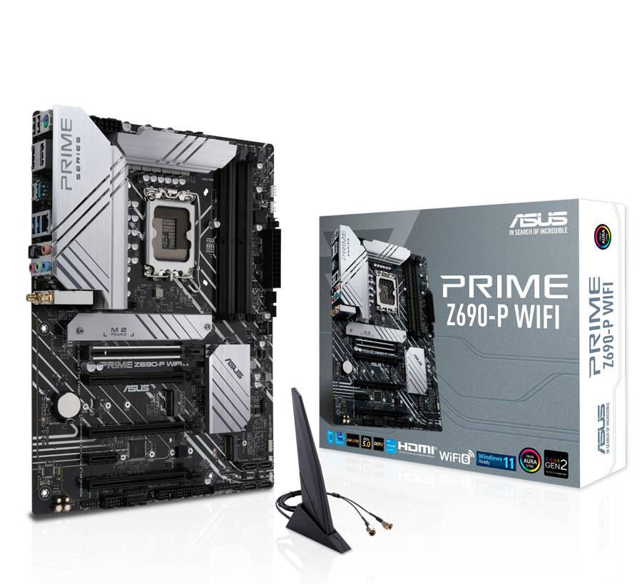 Asus - Asus Prime Z690-P WIFI  - Intel Z690 LGA 1700 DDR5 ATX Motherboard