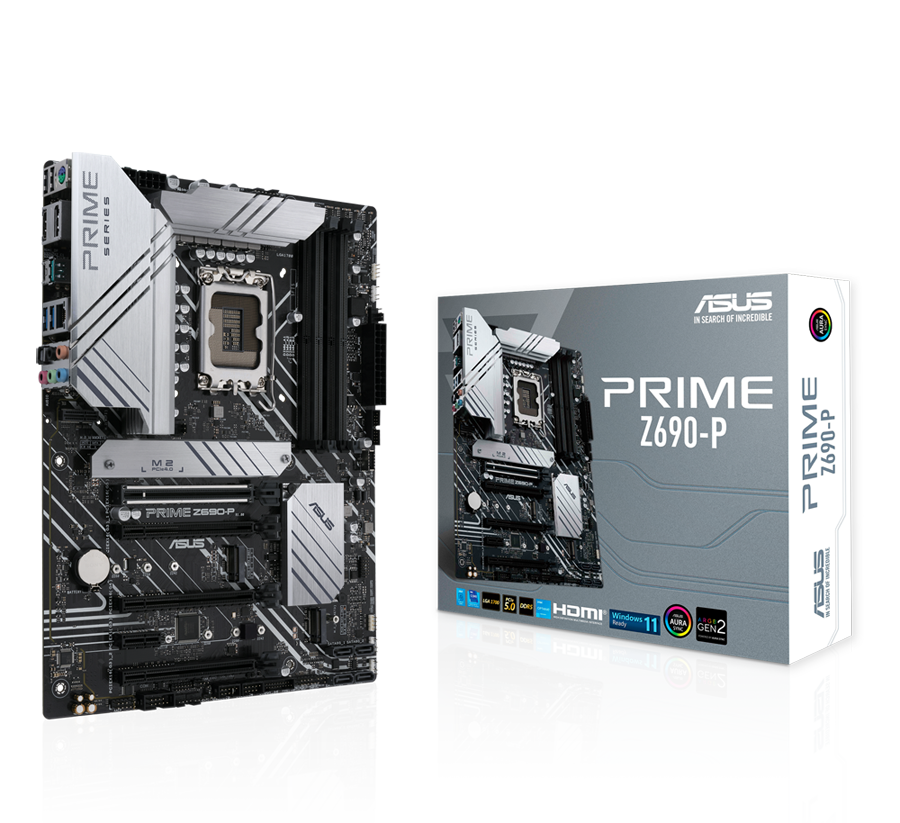 Asus - Asus Prime Z690-P - Intel Z690 LGA 1700 DDR5 ATX Motherboard
