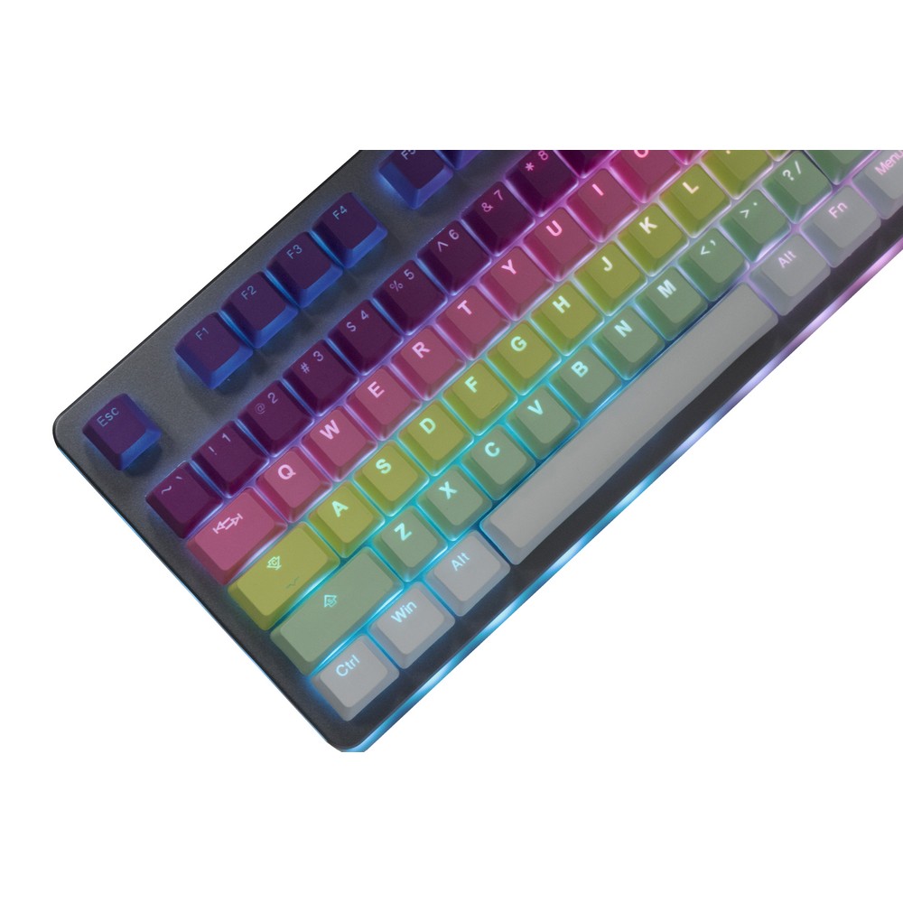 rainbow sherbet keycaps