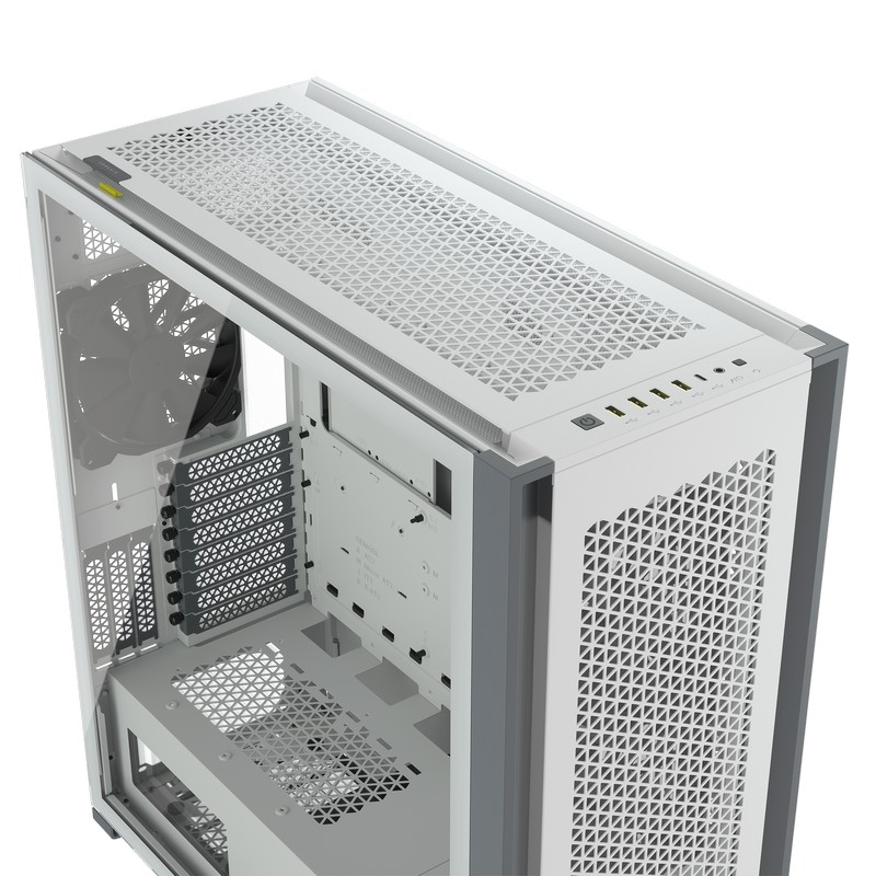 CORSAIR 7000D Airflow Full-Tower ATX PC Case White 