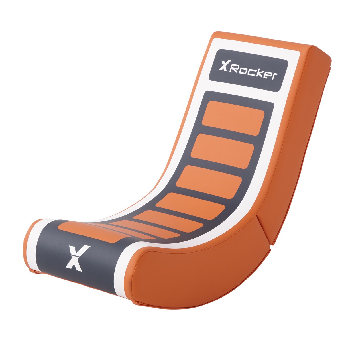 orange rocker gaming chair