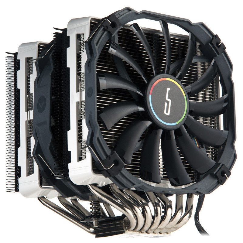 B Grade Cryorig R1 Universal Dual Tower CPU Heatsink with 140mm Fan - White