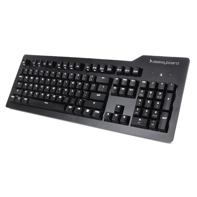 B Grade Das Keyboard Prime 13 Mechanical Gaming Keyboard, Cherry MX Brown, White LED - UK Layout