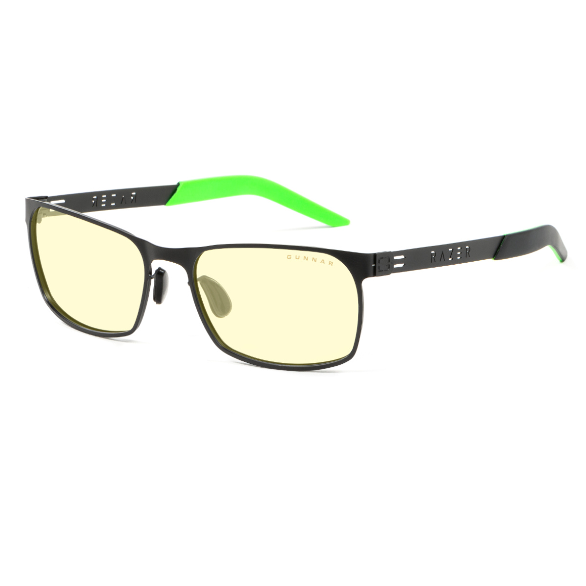 B Grade Gunnar Optiks Razer FPS - Onyx Frame - Amber Lens