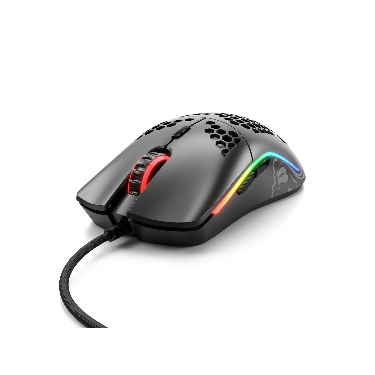 B Grade Glorious Model O USB RGB Odin Gaming Mouse - Matte Black (GO-BLACK)