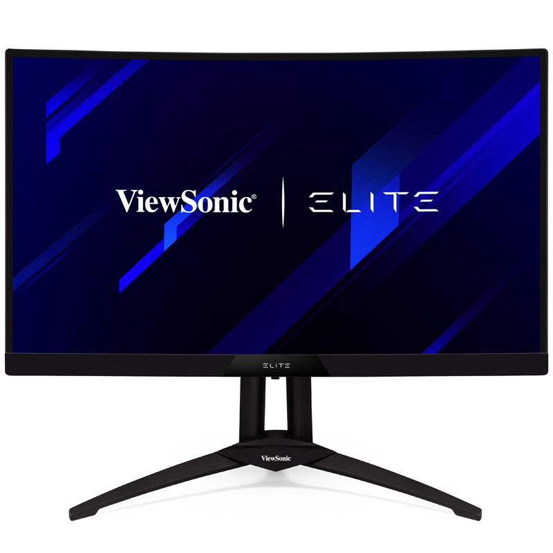 Viewsonic - B Grade Viewsonic Elite XG270QC 27" 2560x1440 VA 165Hz 1ms FreeSync Premium HDR400 Curved Widescreen LED Gam