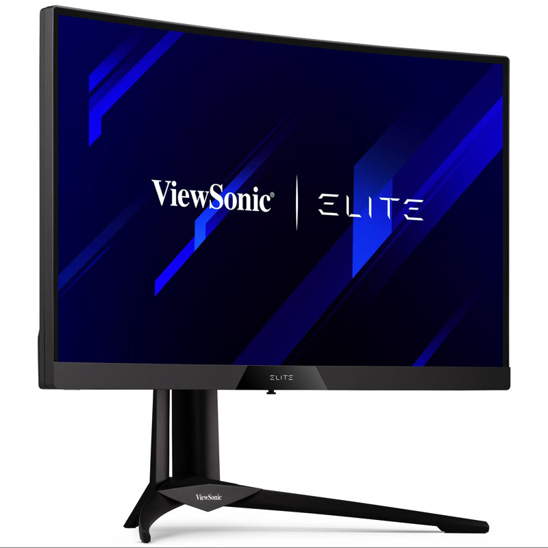 Viewsonic - B Grade Viewsonic Elite XG270QC 27" 2560x1440 VA 165Hz 1ms FreeSync Premium HDR400 Curved Widescreen LED Gam