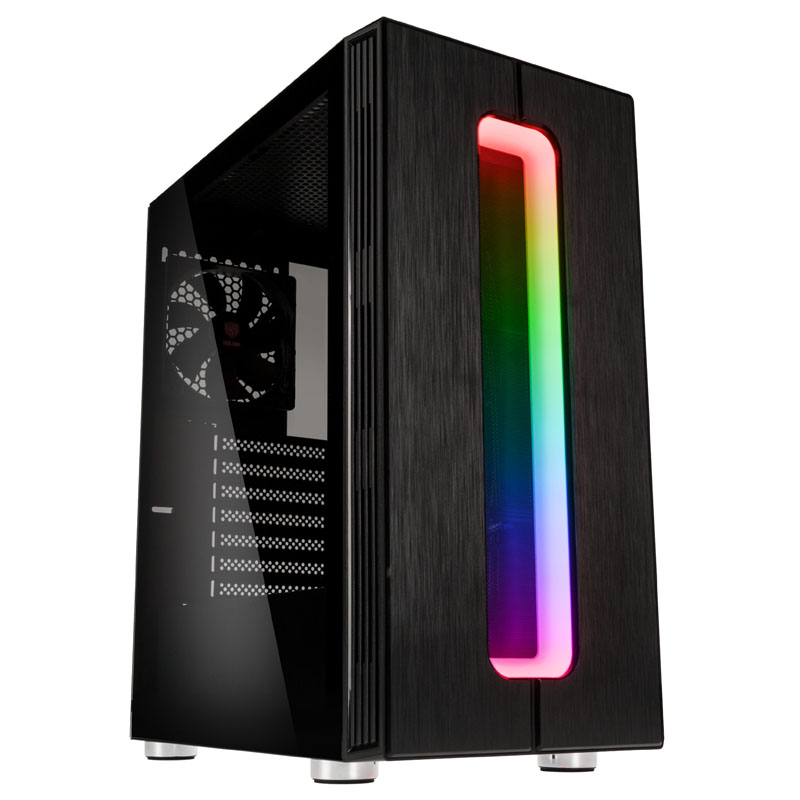 B Grade Kolink Nimbus RGB Midi Tower Case - Black