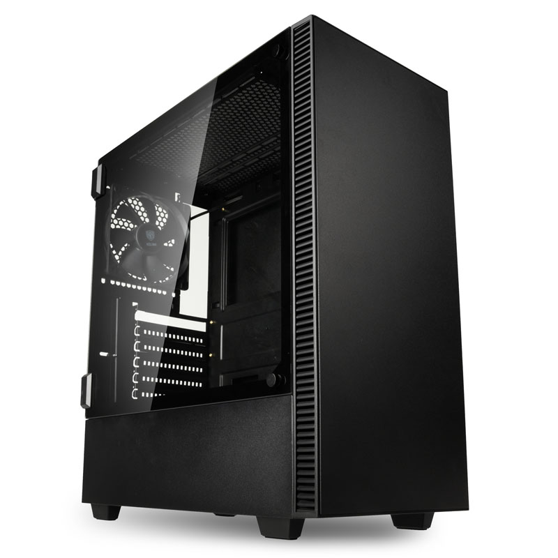 Kolink - B Grade Kolink Castle Midi Tower Case - Black