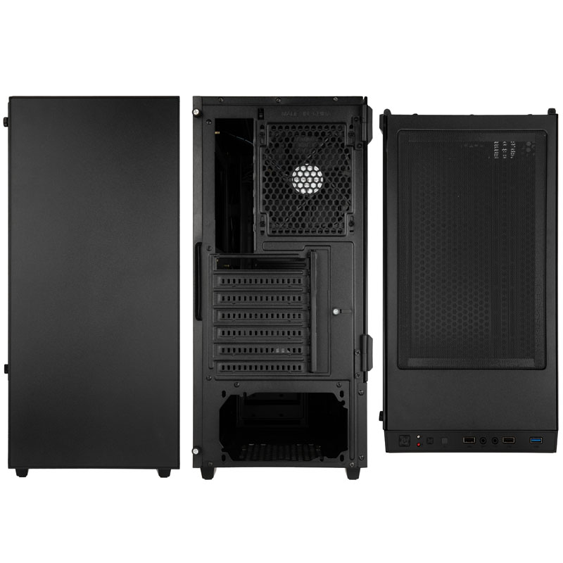 Kolink - B Grade Kolink Castle Midi Tower Case - Black