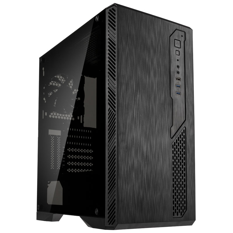 B Grade Kolink Stronghold Overseer Midi Tower Gaming Case - Black Window