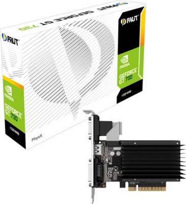 B Grade Palit GeForce GT 730 SILENT 2048MB DDR3 PCI-Express Graphics Card