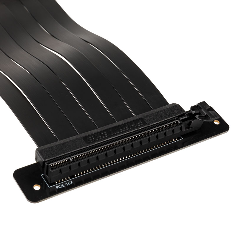 Phanteks - B Grade Phanteks 220mm Premium Shielded High Speed PCI-E x16 Riser Cable 90 Degree Adapter