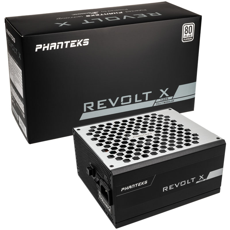 B Grade Phanteks Revolt X 1200W 80 Plus Platinum Modular Power Supply