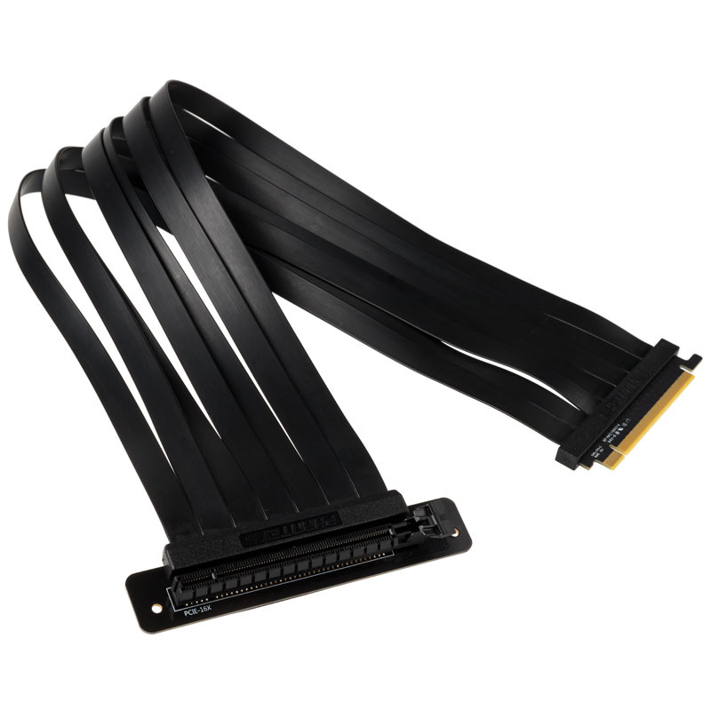 B Grade Phanteks 600mm Premium Shielded High Speed PCI-E x16 Riser Cable 90 Degree 