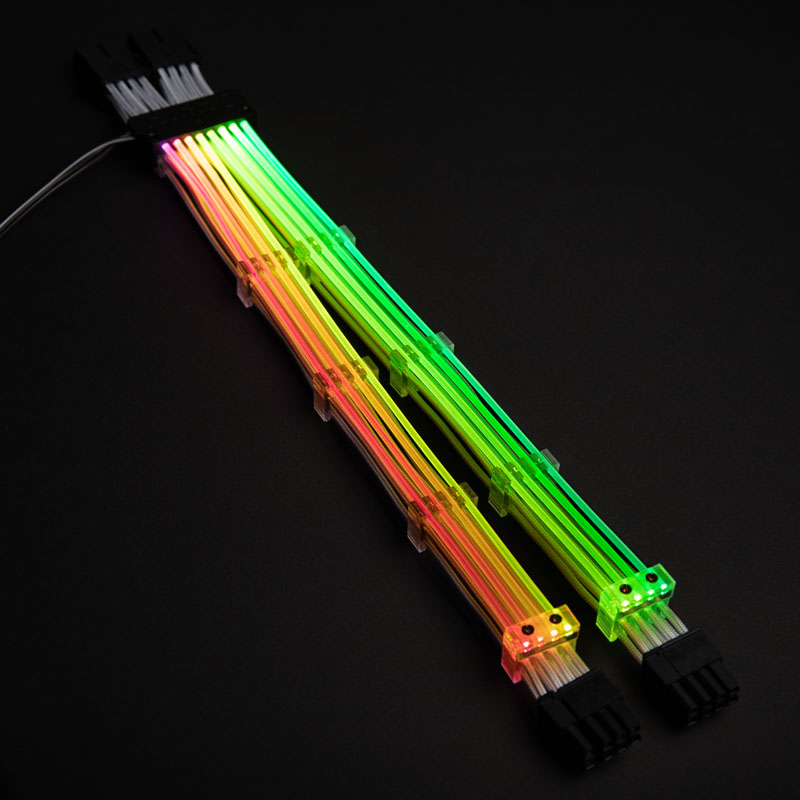 B Grade Lian Li Strimer 8-Pin RGB PCIe VGA Power Cable