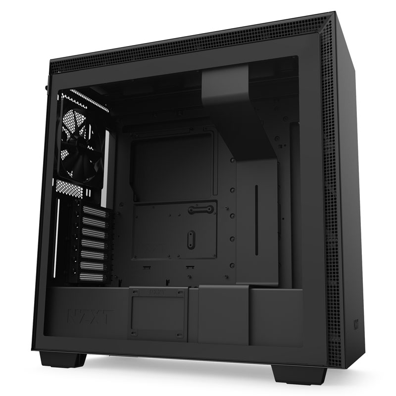 B Grade NZXT H710 Midi Tower Gaming Case - Black Tempered Glass