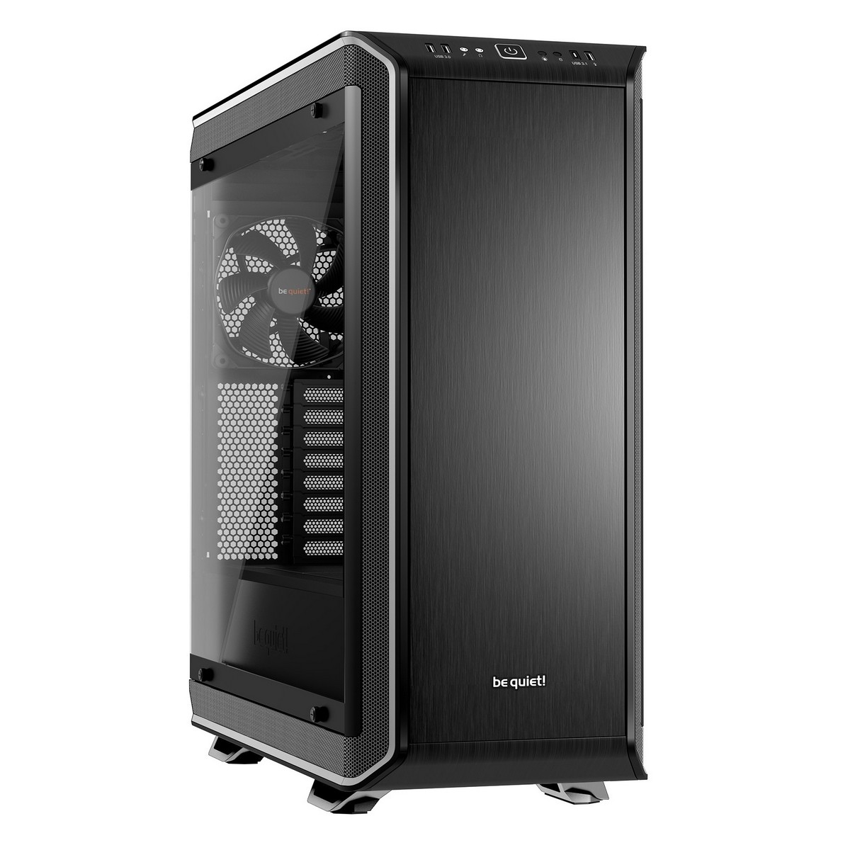 B Grade be quiet Dark Base Pro 900 Rev.2 Full Tower Gaming Case - Silver Tempered G