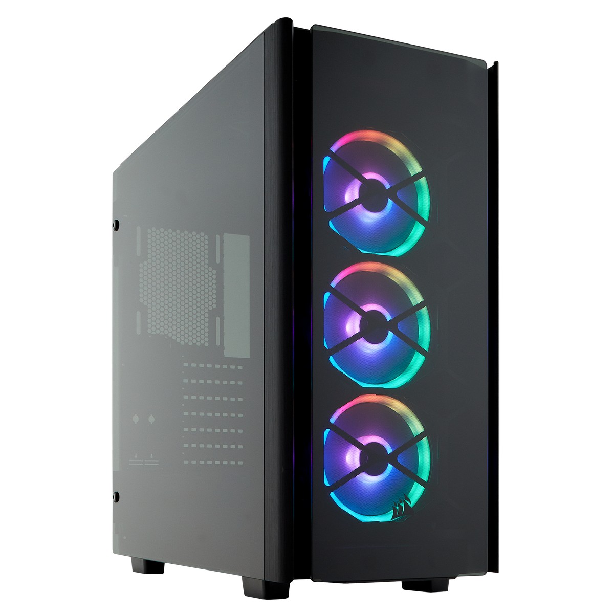 B Grade Corsair Obsidian 500D SE RGB Mid-Tower Gaming Case - Black Tempered Glass (