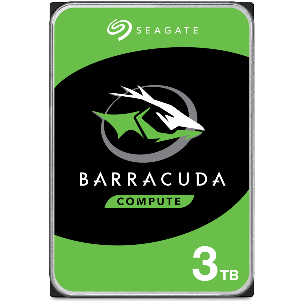 B Grade Seagate 3TB Barracuda HDD 5400RPM 256MB Cache Internal Hard Drive (ST3000DM007)