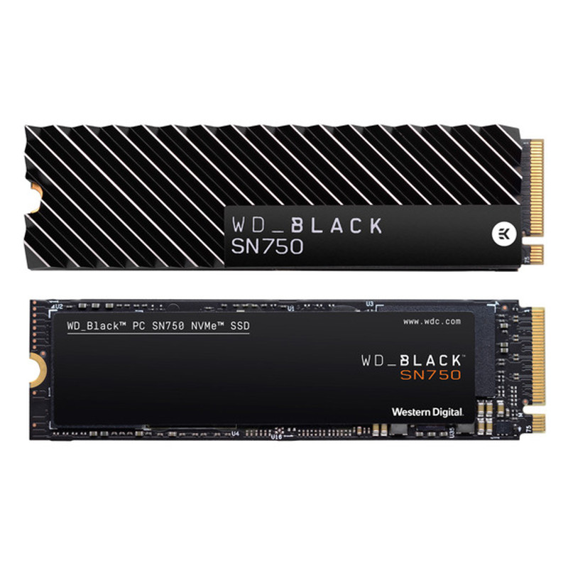 B Grade WD Black SN750 1TB SSD M.2 2280 NVME PCI-E Gen3 Solid State Drive Includes 