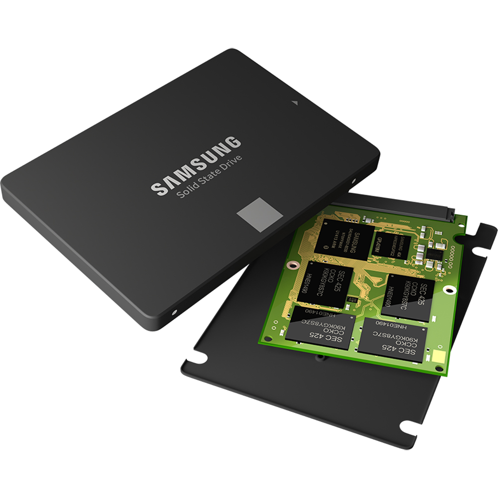 Samsung - B Grade Samsung 1.0TB 850 EVO SSD 2.5" SATA 6Gbps 32 Layer 3D V-NAND Solid State Drive (MZ-75E1T0B/EU)