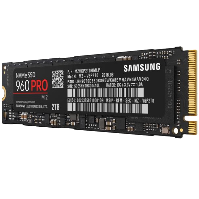 B Grade Samsung 960 PRO Polaris 1TB M.2 2280 PCI-e 3.0 x4 NVMe Solid State 