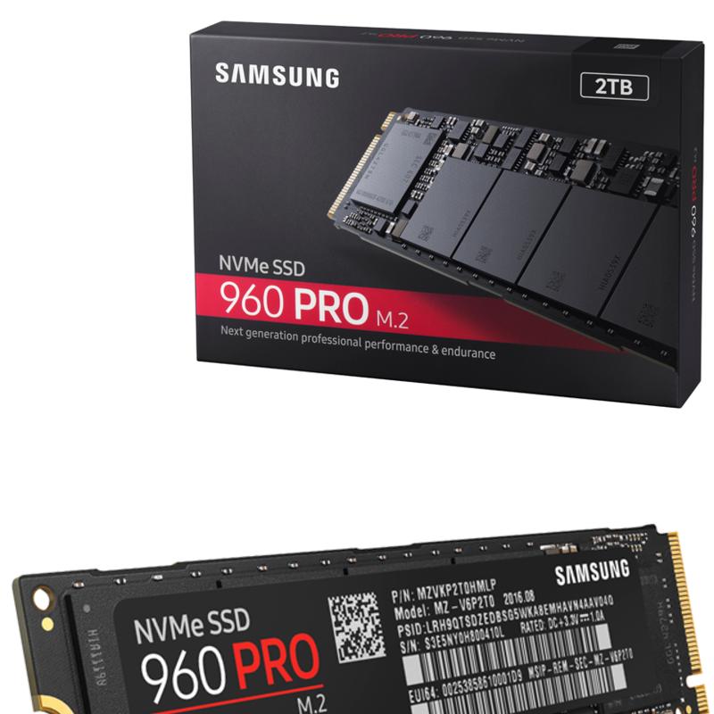 Samsung - B Grade Samsung 960 PRO Polaris 1TB M.2 2280 PCI-e 3.0 x4 NVMe Solid State Drive