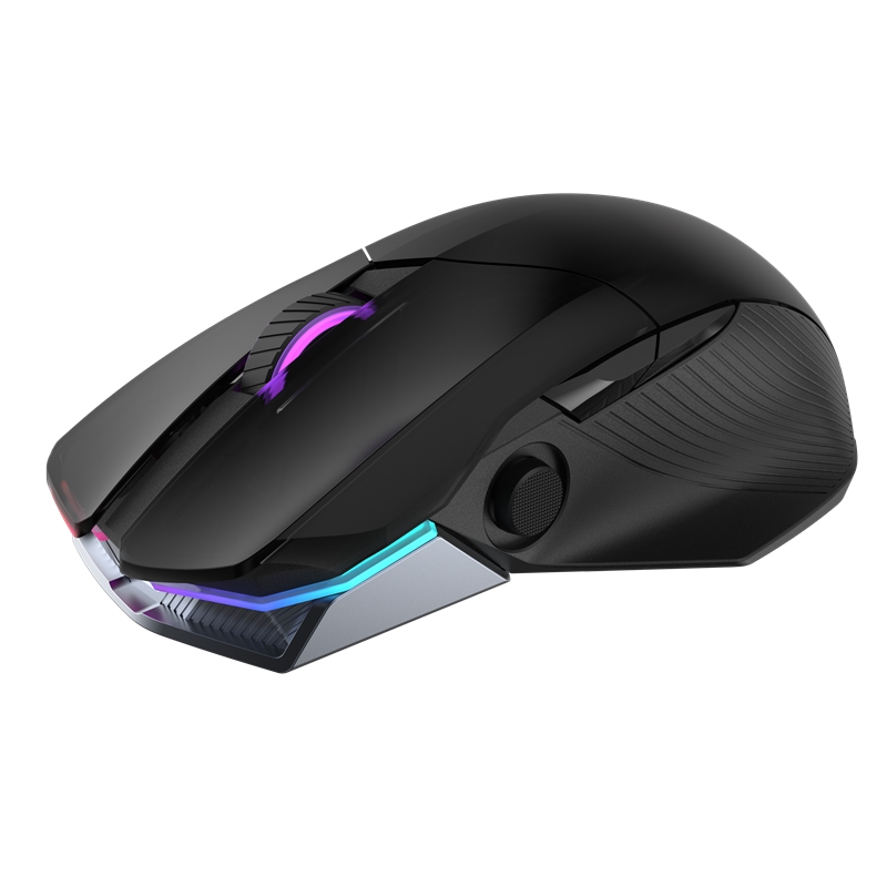 B Grade ASUS ROG Chakram Ergonomic RGB Optical Qi Wireless Gaming Mouse (90MP01K0-BMUA00)