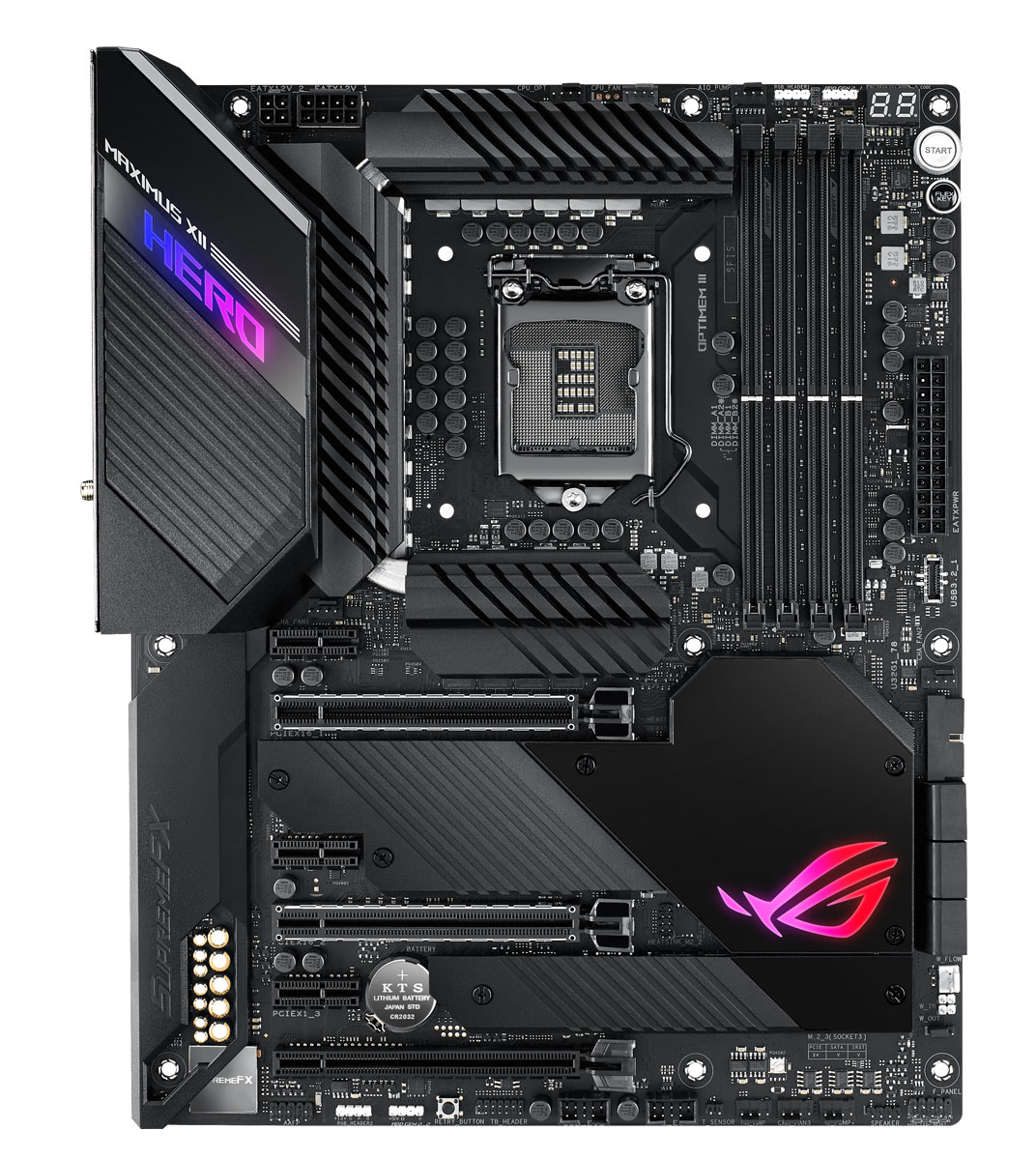 B Grade Asus ROG Maximus XII Hero (WI-FI) (Socket LGA 1200) DDR4 ATX Motherboard