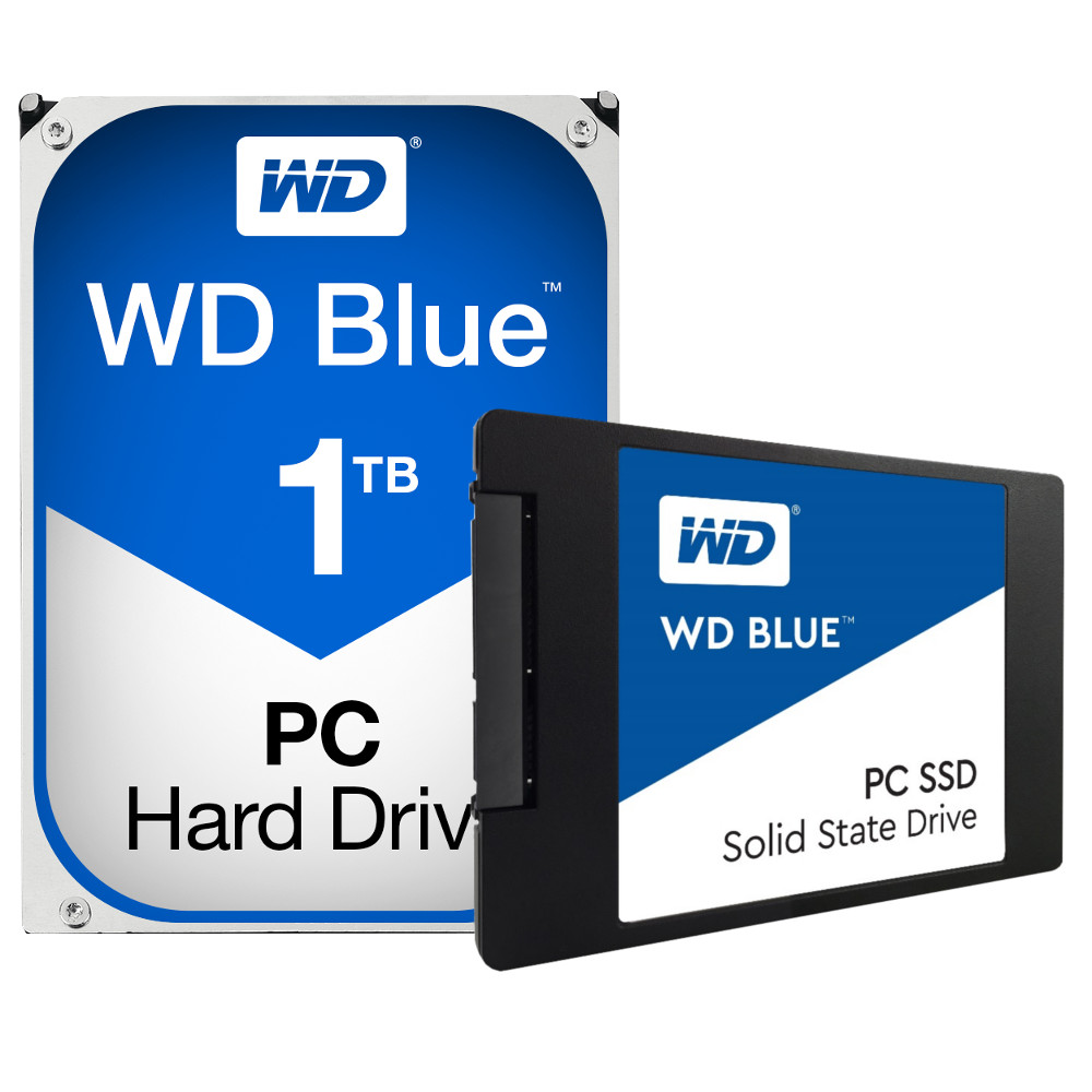 WD - WD 500 GB SDD  1TB HDD Bundle