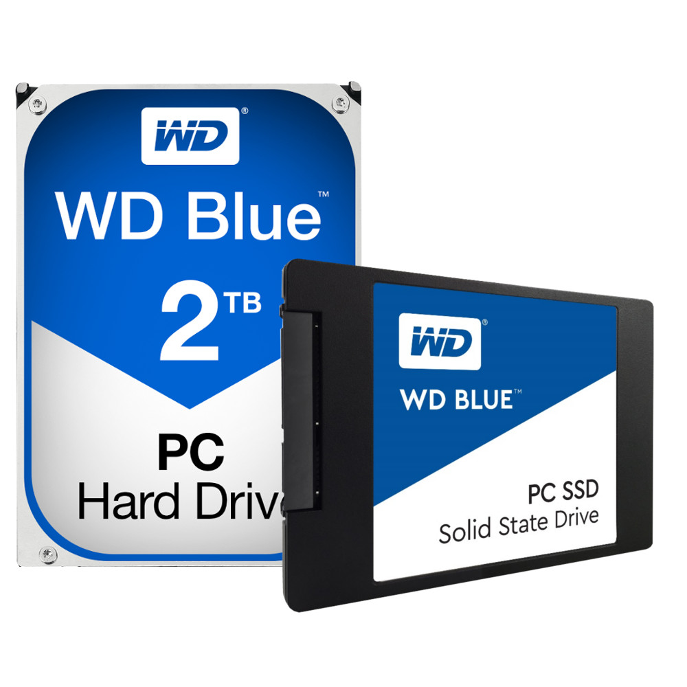 WD - WD 1TB SDD  2TB HDD Bundle
