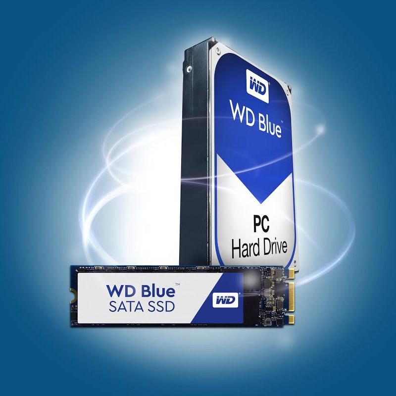 WD - WD Blue 250GB M.2 SSD  1TB HDD Bundle