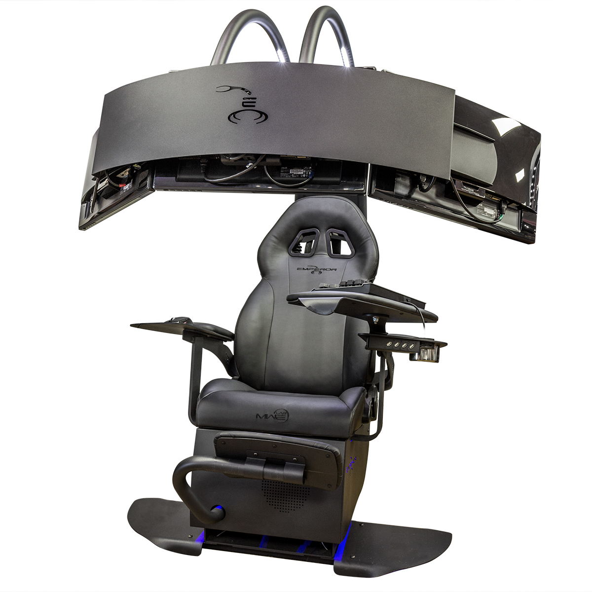 MWELAB - MWELAB Emperor 1510 Gaming / Workstation Chair - Black