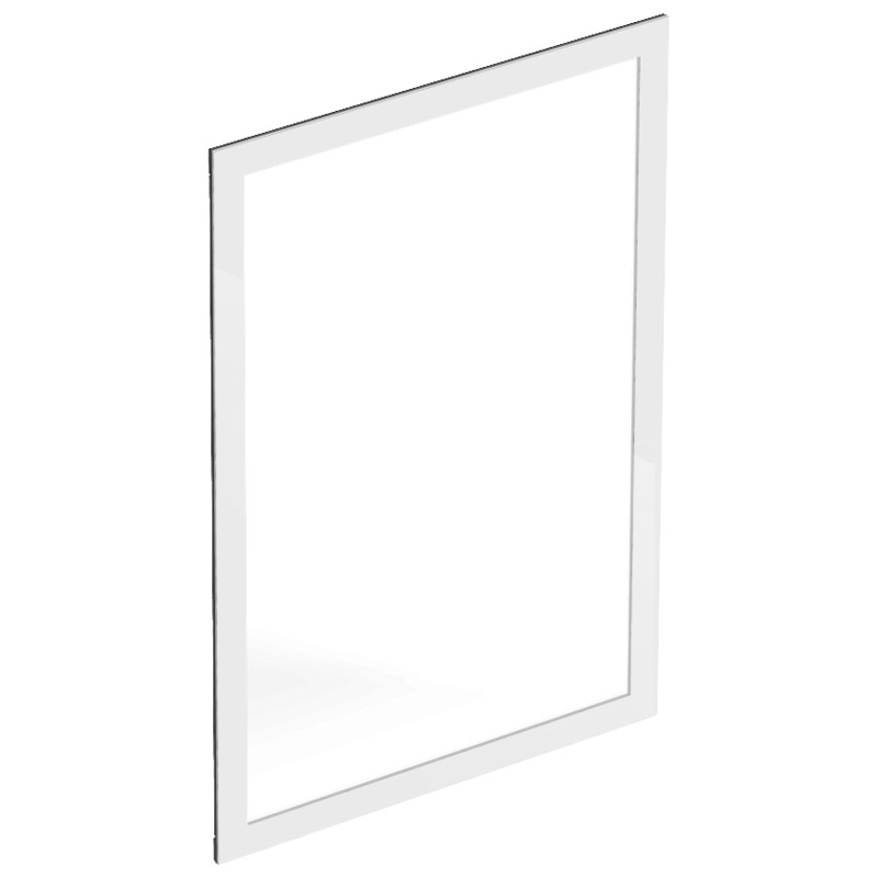 Ssupd - Ssupd Meshlicious Tempered Glass Side Panel - White
