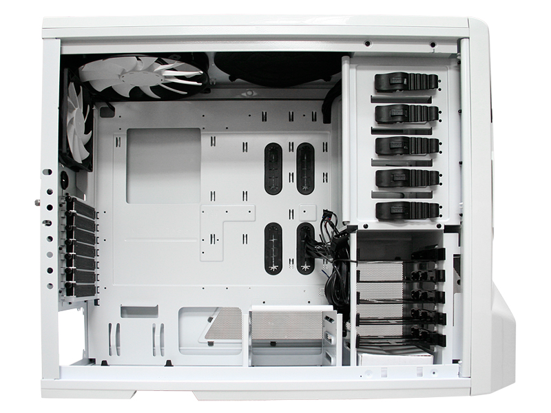 NZXT - NZXT Phantom Enthusiast USB3.0 Full Tower Case - White