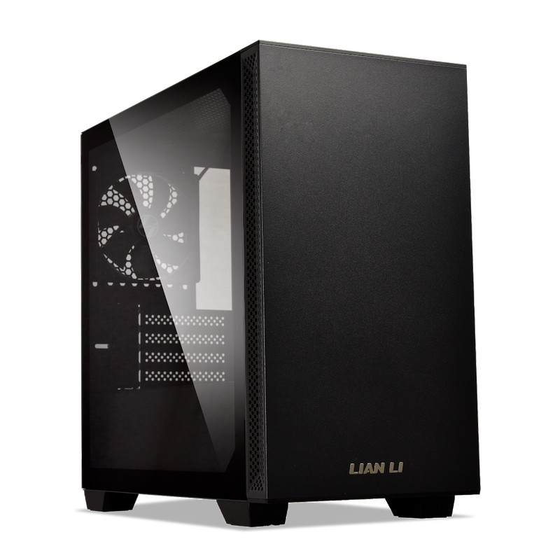 Lian Li - Lian Li Lancool 205M Micro-ATX Case - Black Window